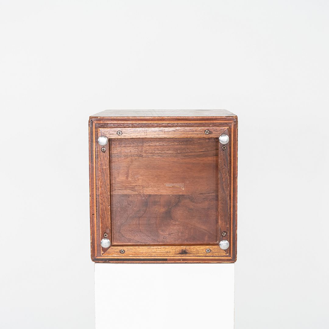 Walnut Wastebasket