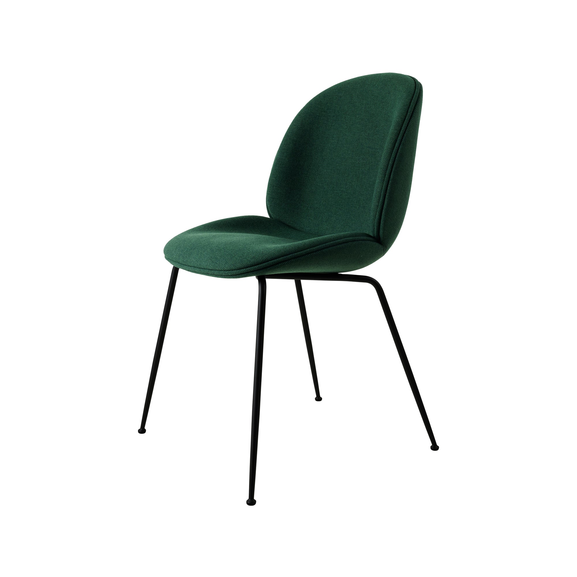 Beetle Dining Chair — Fully Upholstered with Conic Base