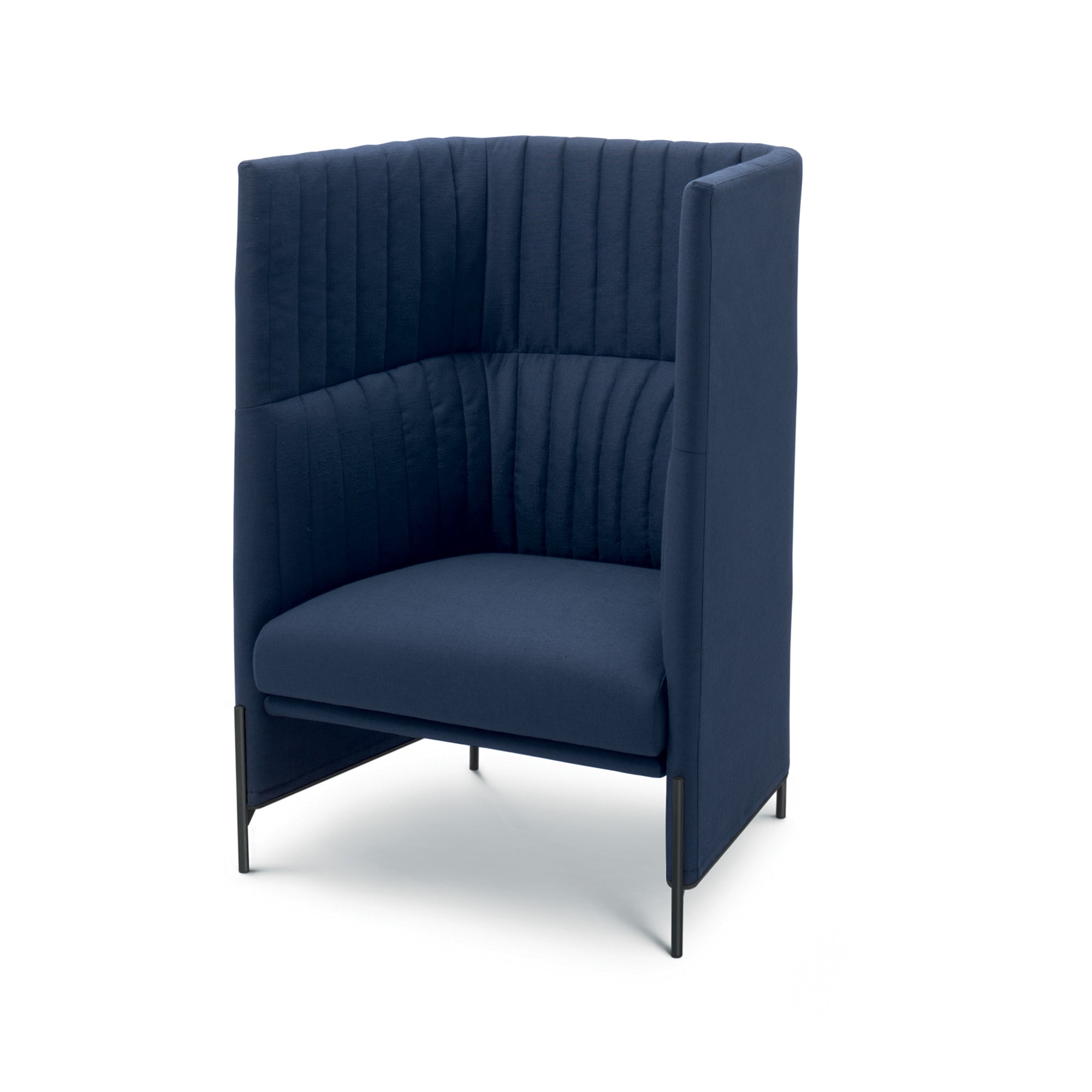 Algon Quilted Lounge Chair — High