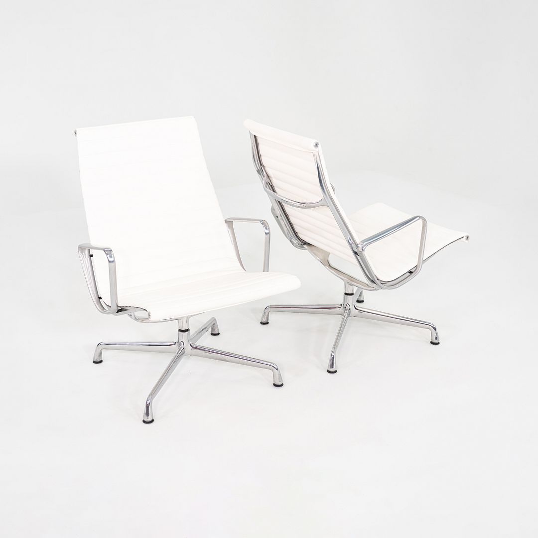 Aluminum Group Lounge Chair, Model EA316