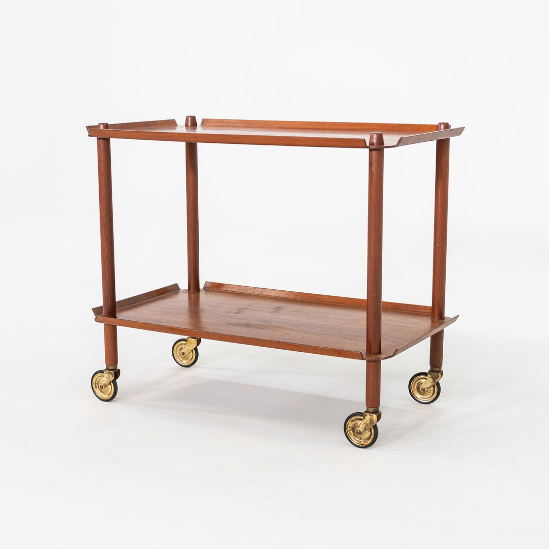 Teak Bar Cart