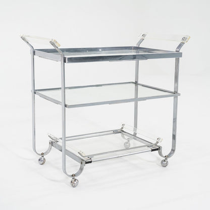 Steel Bar Cart