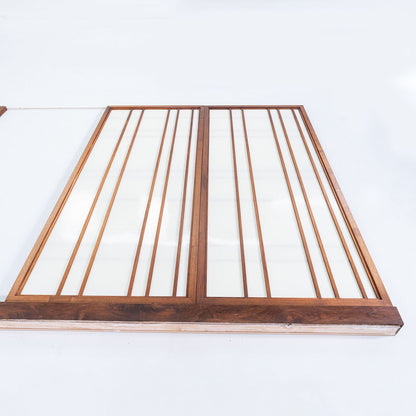 Walnut and Fiberglass Panels
