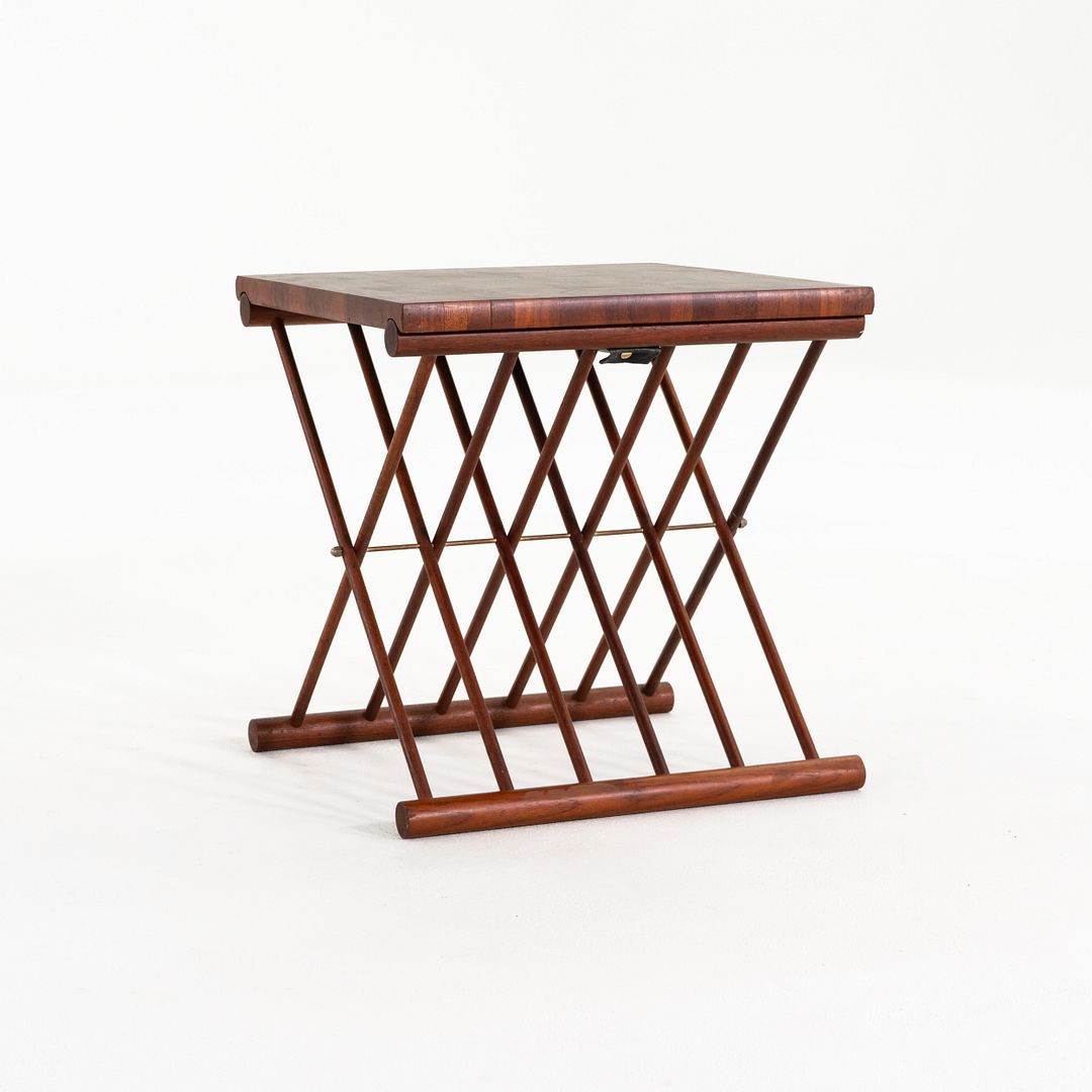 Campaign Folding Side Tables