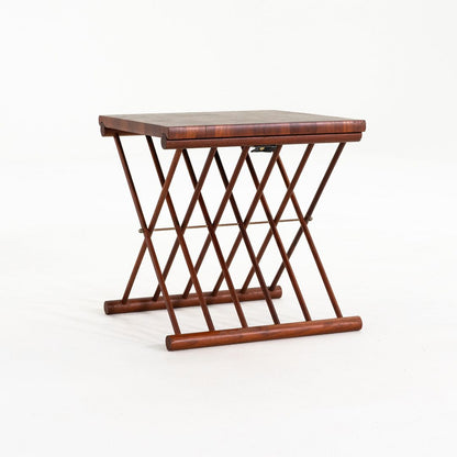 Campaign Folding Side Tables