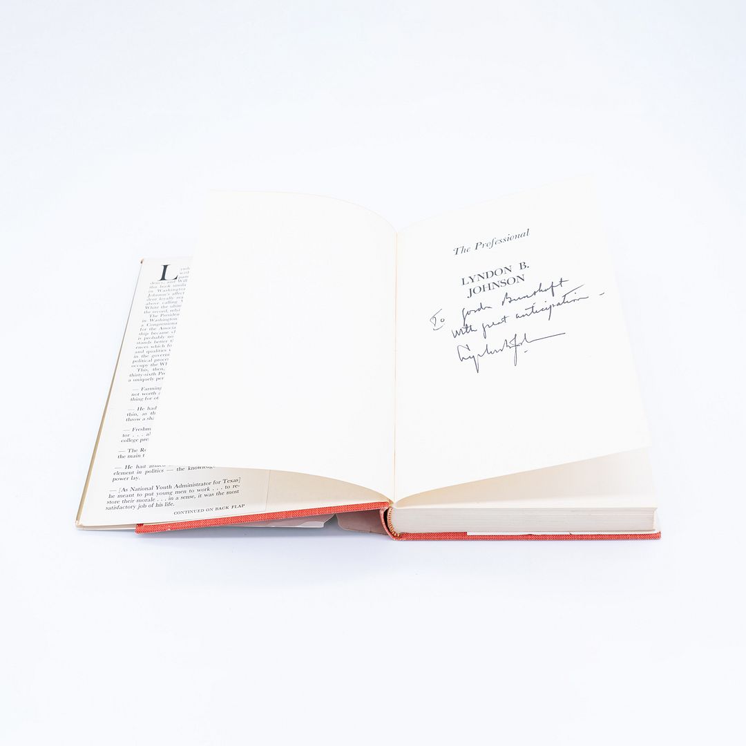 Books Signed by President Lyndon B. Johnson