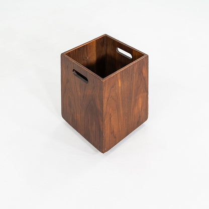 Walnut Wastebasket
