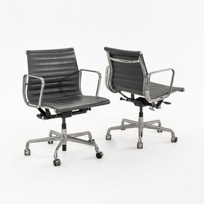 Aluminum Group Management Desk Chair, Model EA335