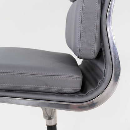 Eames Armless Soft Pad Side Chair, Model EA406