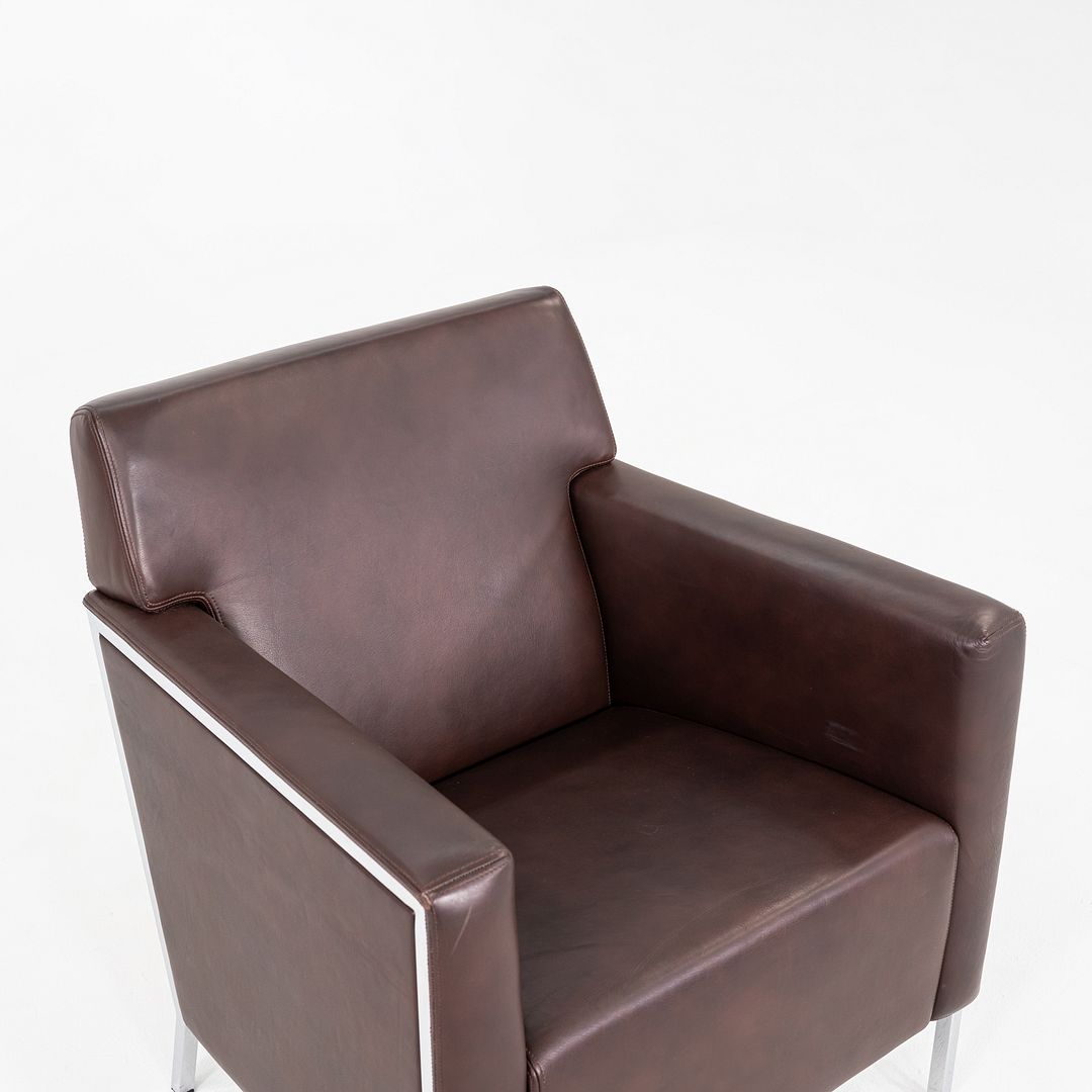 Steel Lounge Small Armchair