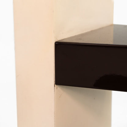 Postmodern Lacquered Bench