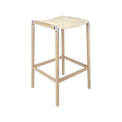Bar Stool — Bartlett — Leather Seat