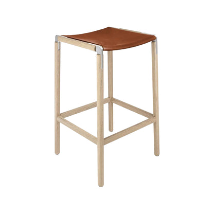 Bar Stool — Bartlett — Leather Seat