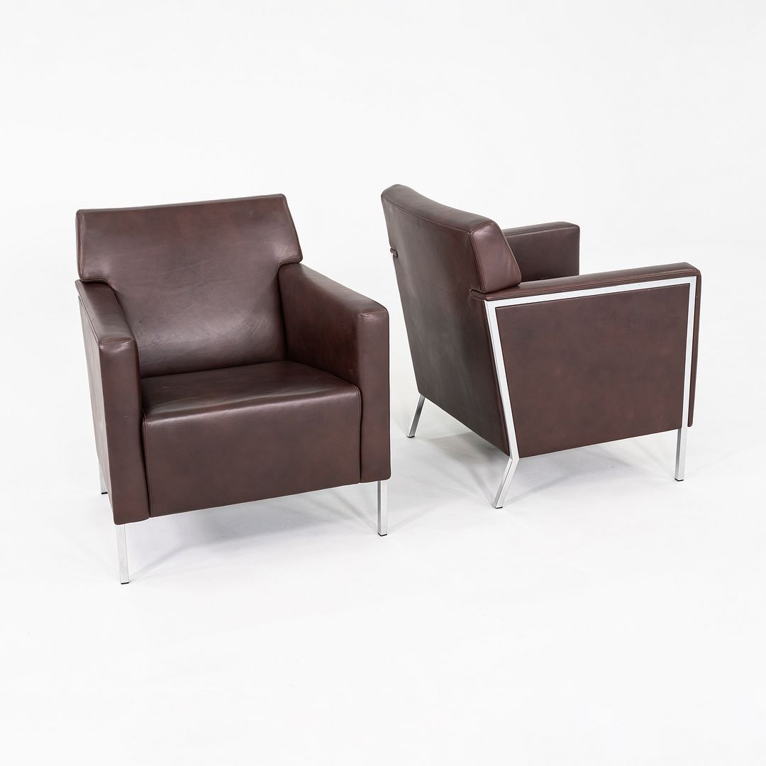 Steel Lounge Small Armchair