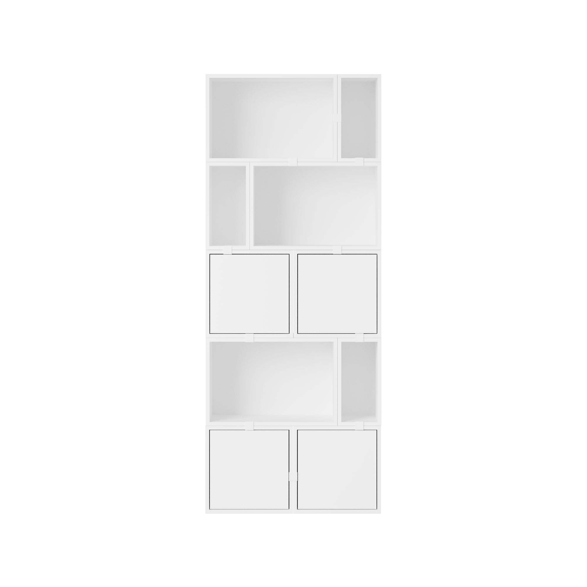Stacked Storage System — Bookcase Configuration 8