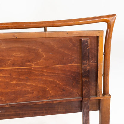 Walnut King Headboard
