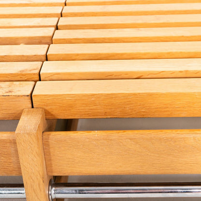Wooden Slat Coffee Table