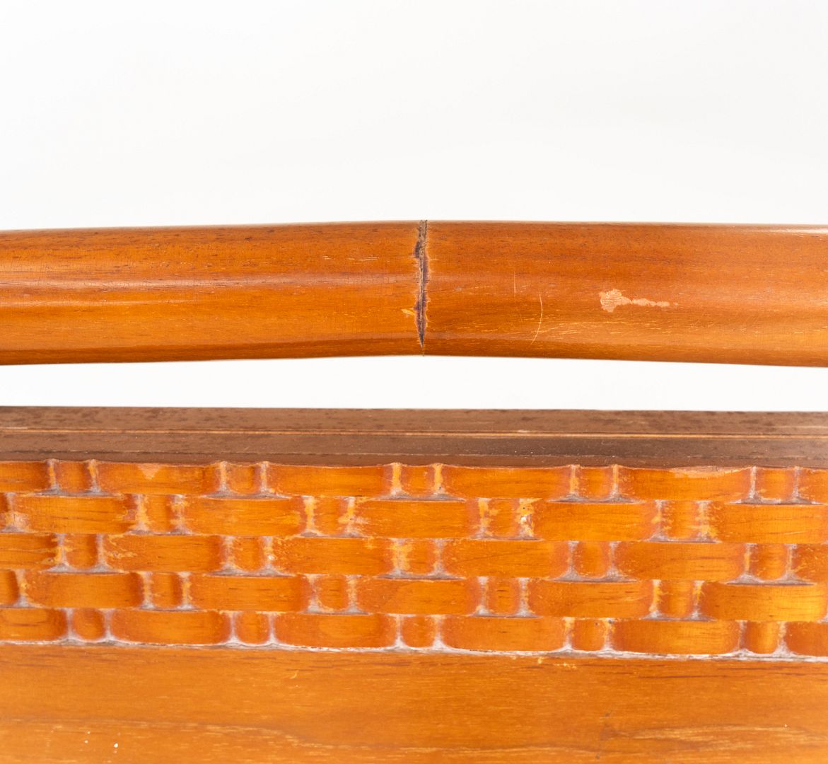Walnut King Headboard