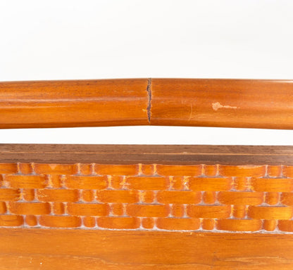Walnut King Headboard