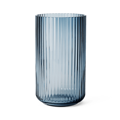 Lyngby Porcelaen Vase — Midnight Blue