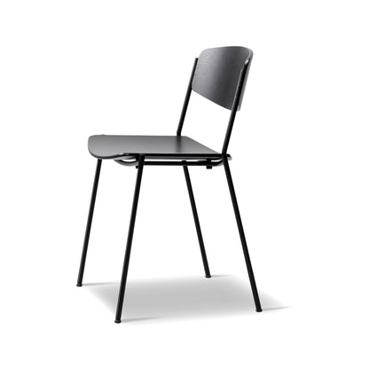 Lynderup Stacking Chair — Wood Seat