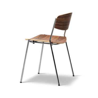 Lynderup Stacking Chair — Wood Seat