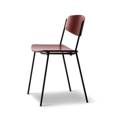 Lynderup Stacking Chair — Wood Seat