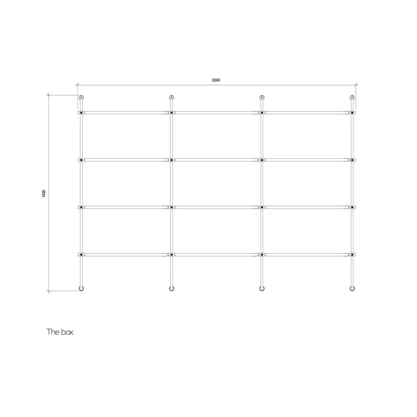 Macaron Shelf System — The Box