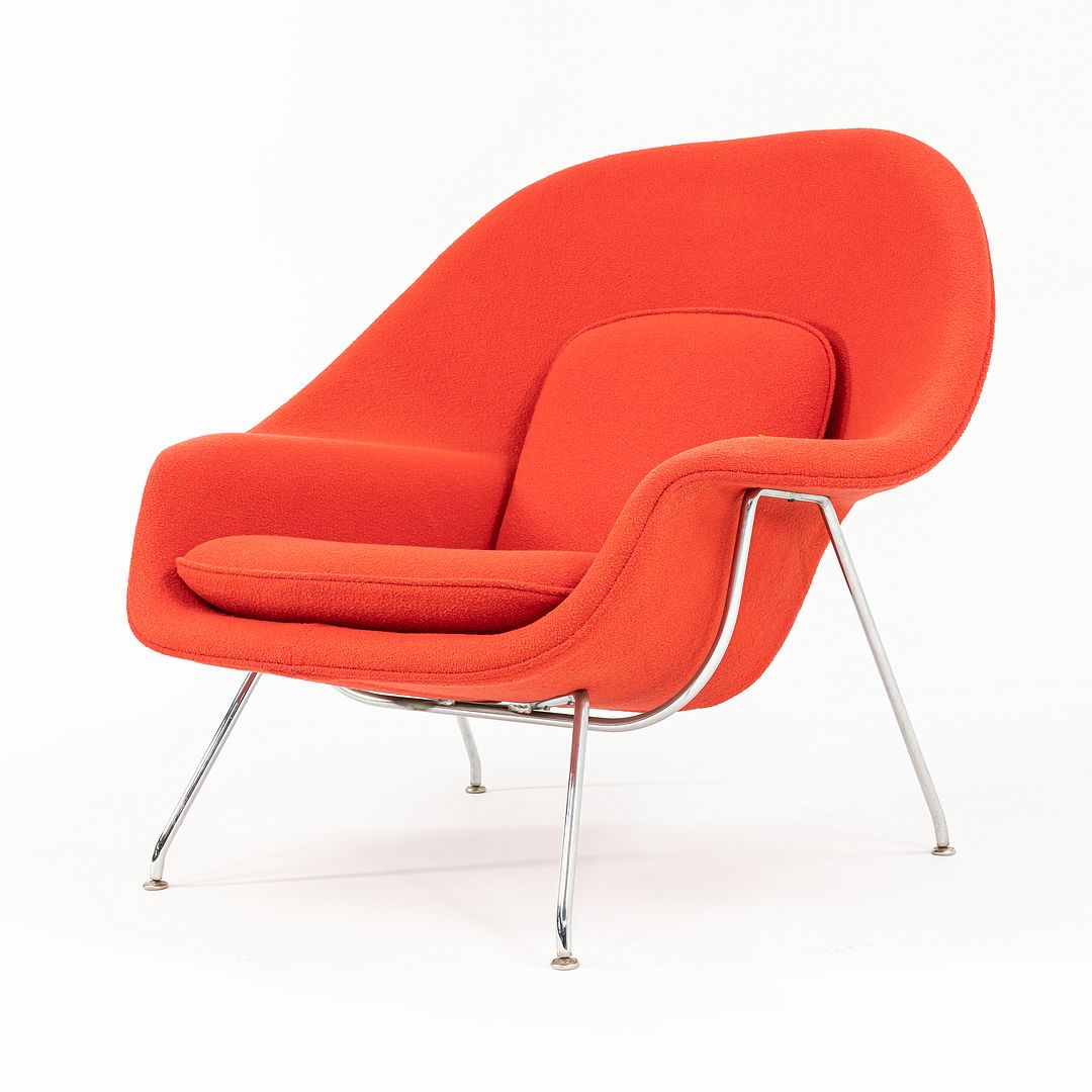 Saarinen Womb Chair and Ottoman, Model 70L