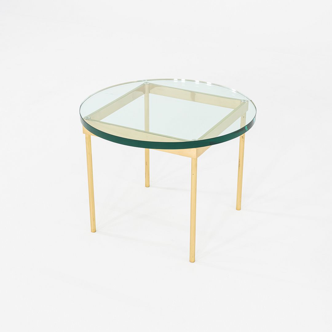 Bronze and Glass Side Table