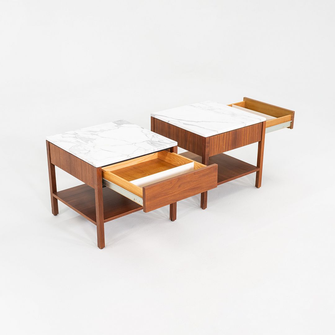 Walnut Bedside Table, Model 327 IS