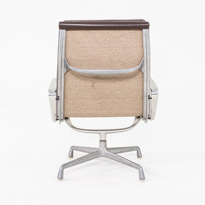 Soft Pad Lounge Chair and Ottoman, Models EA416 and EA423