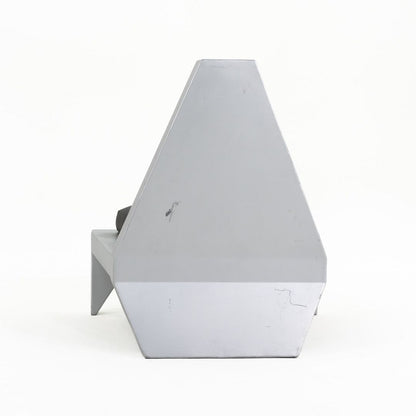 Futuristic Sculptural Aluminum Club Chair