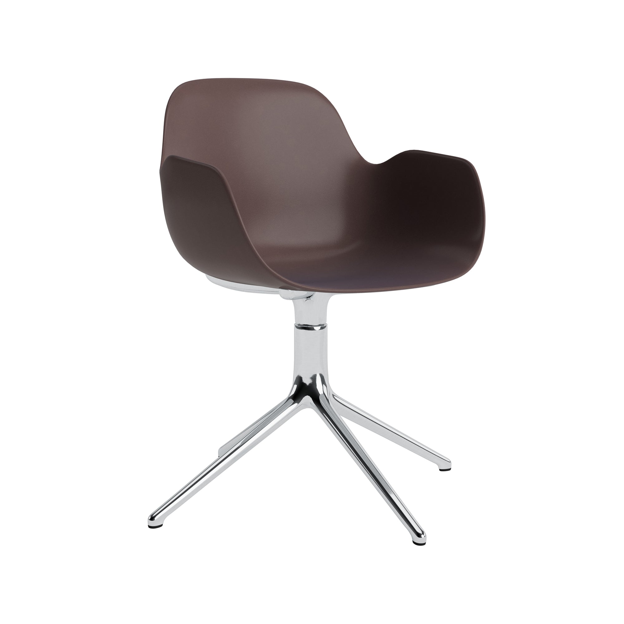 Form Swivel Armchair — 4 Legs