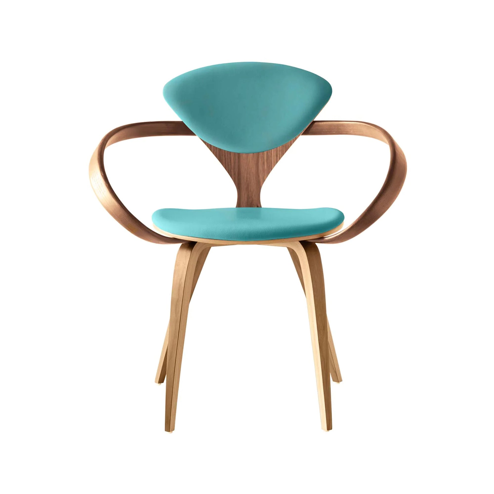Cherner Armchair with Seat and Back Pads