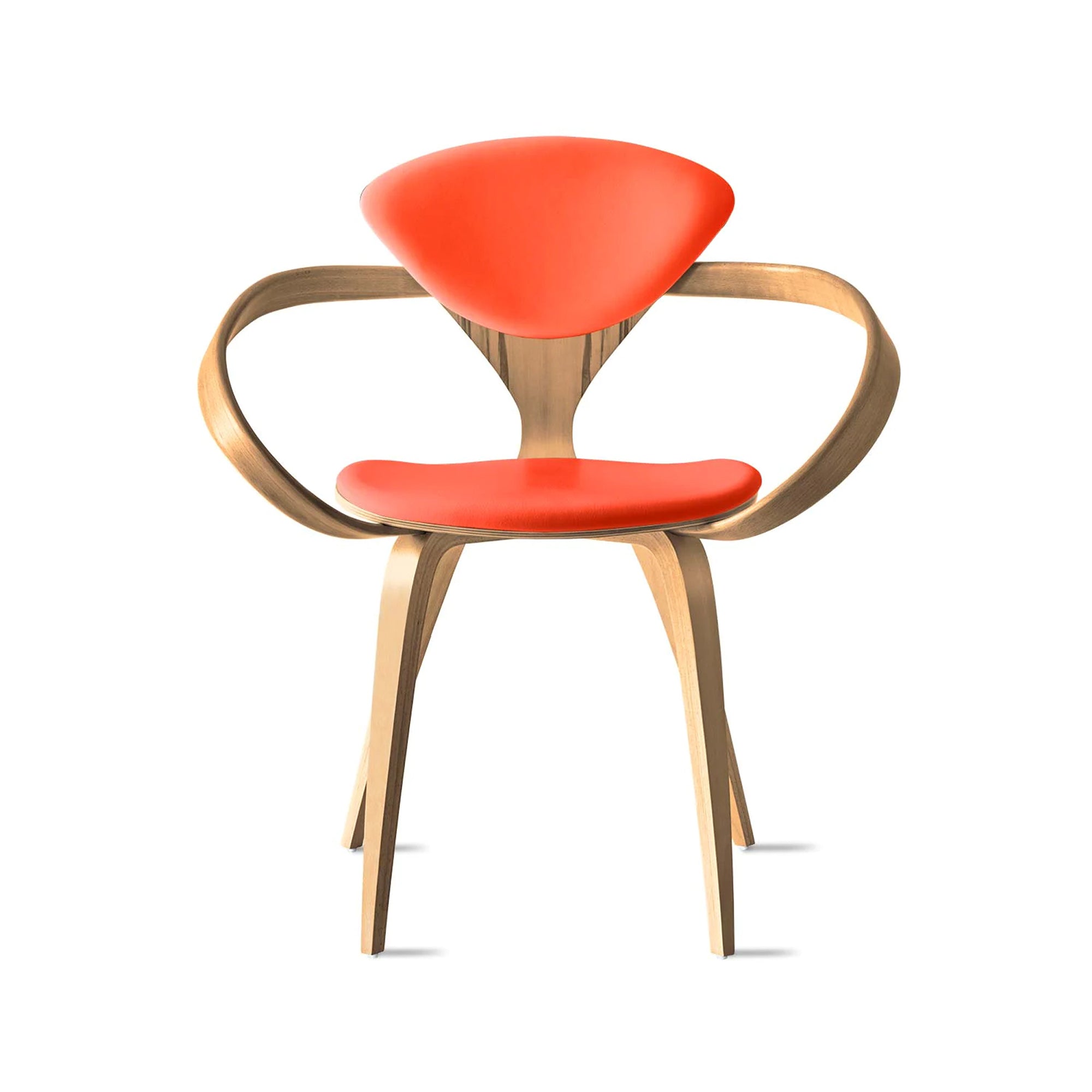 Cherner Armchair with Seat and Back Pads