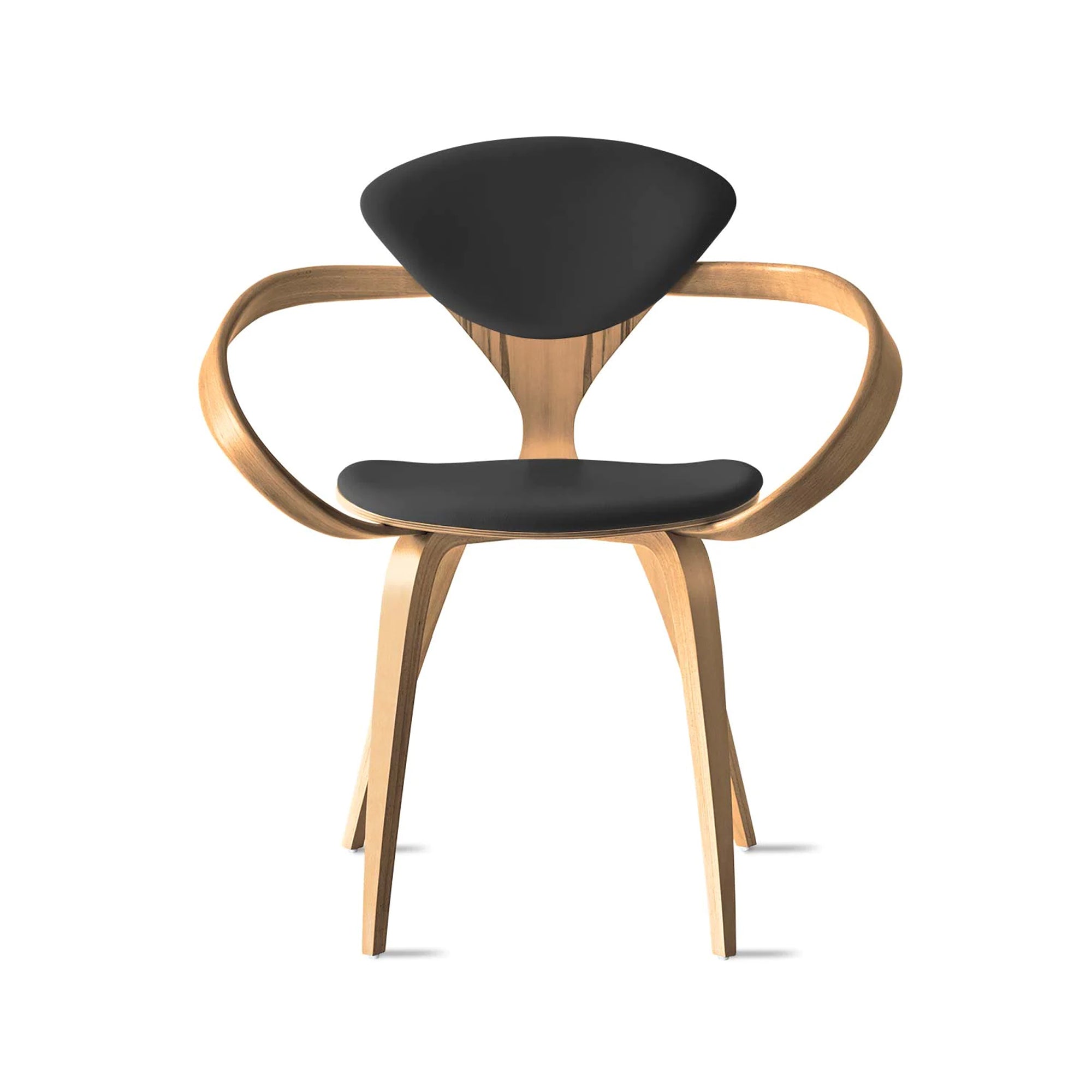 Cherner Armchair with Seat and Back Pads