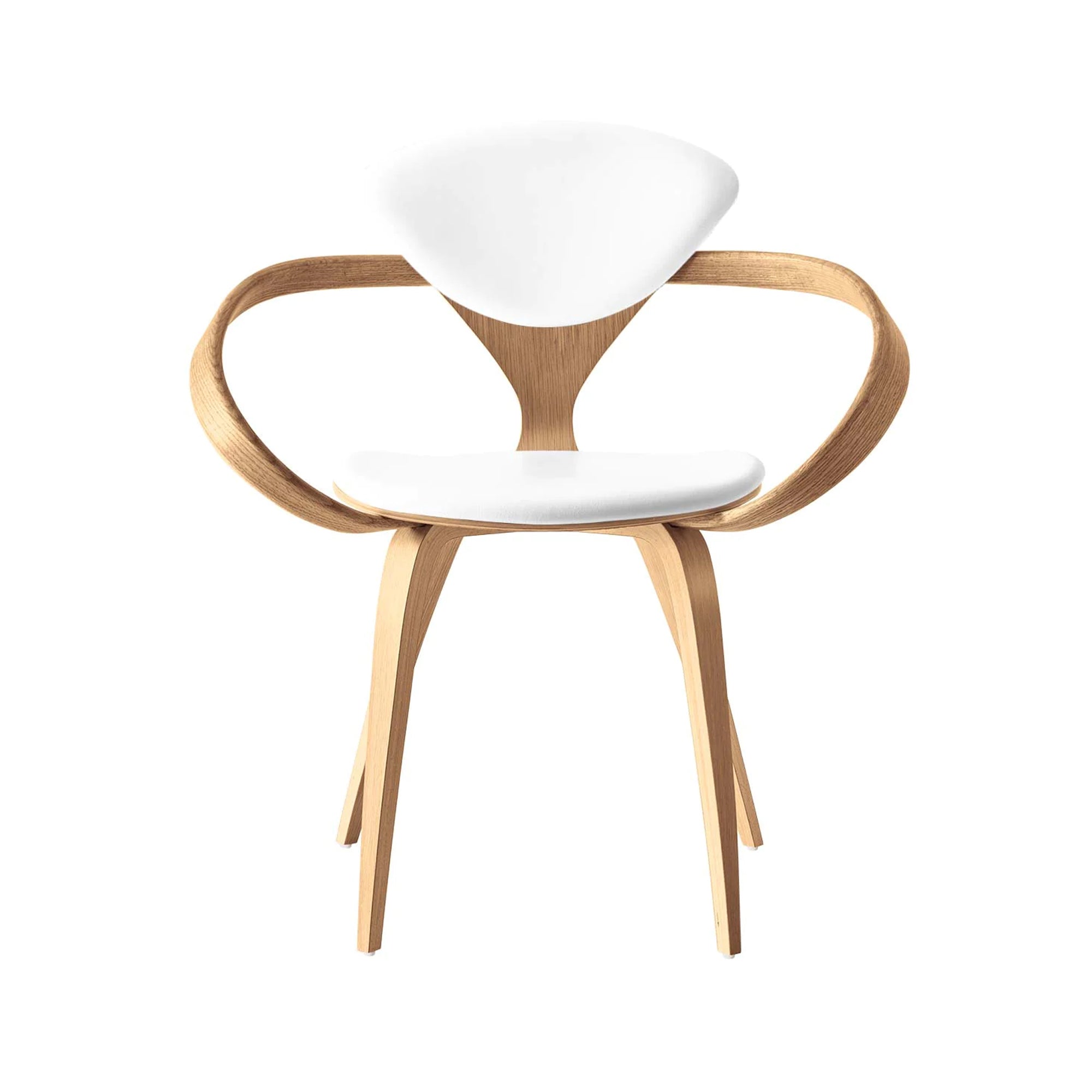 Cherner Armchair with Seat and Back Pads