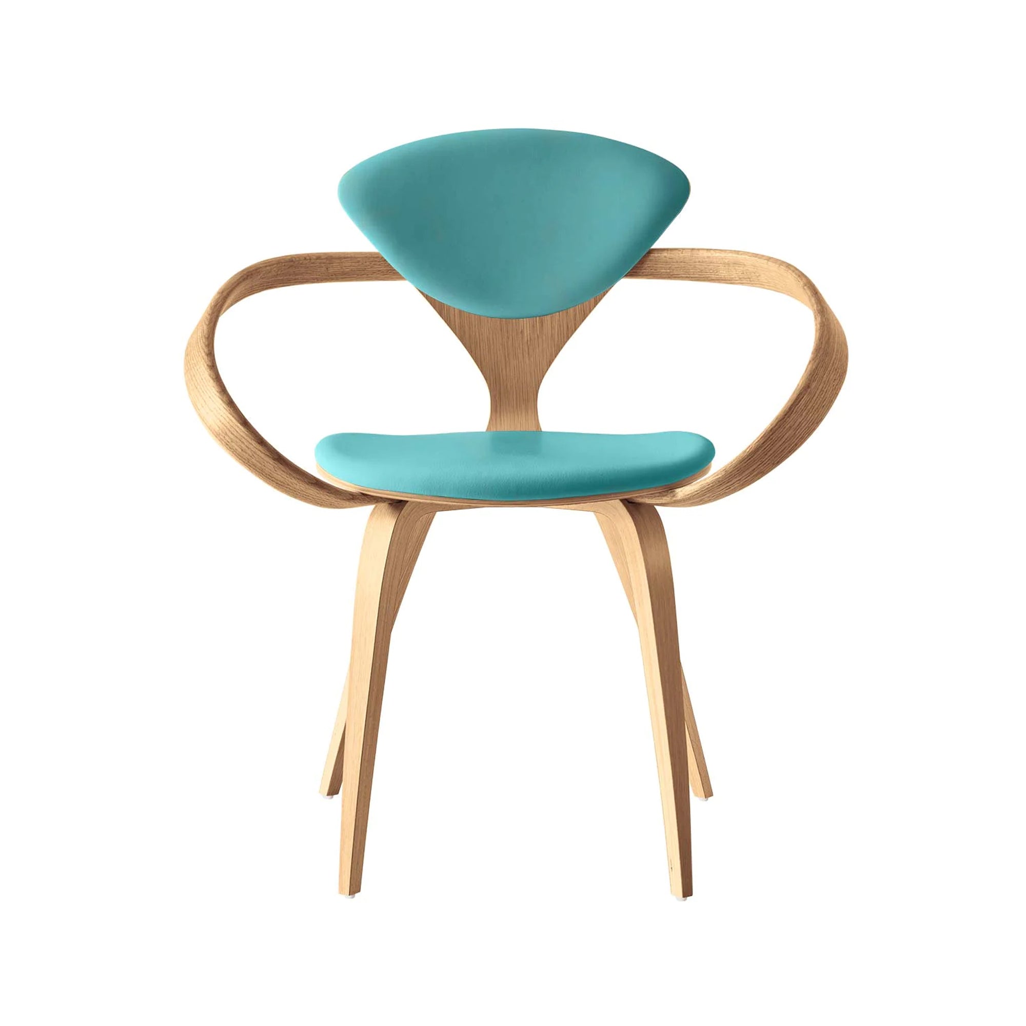 Cherner Armchair with Seat and Back Pads