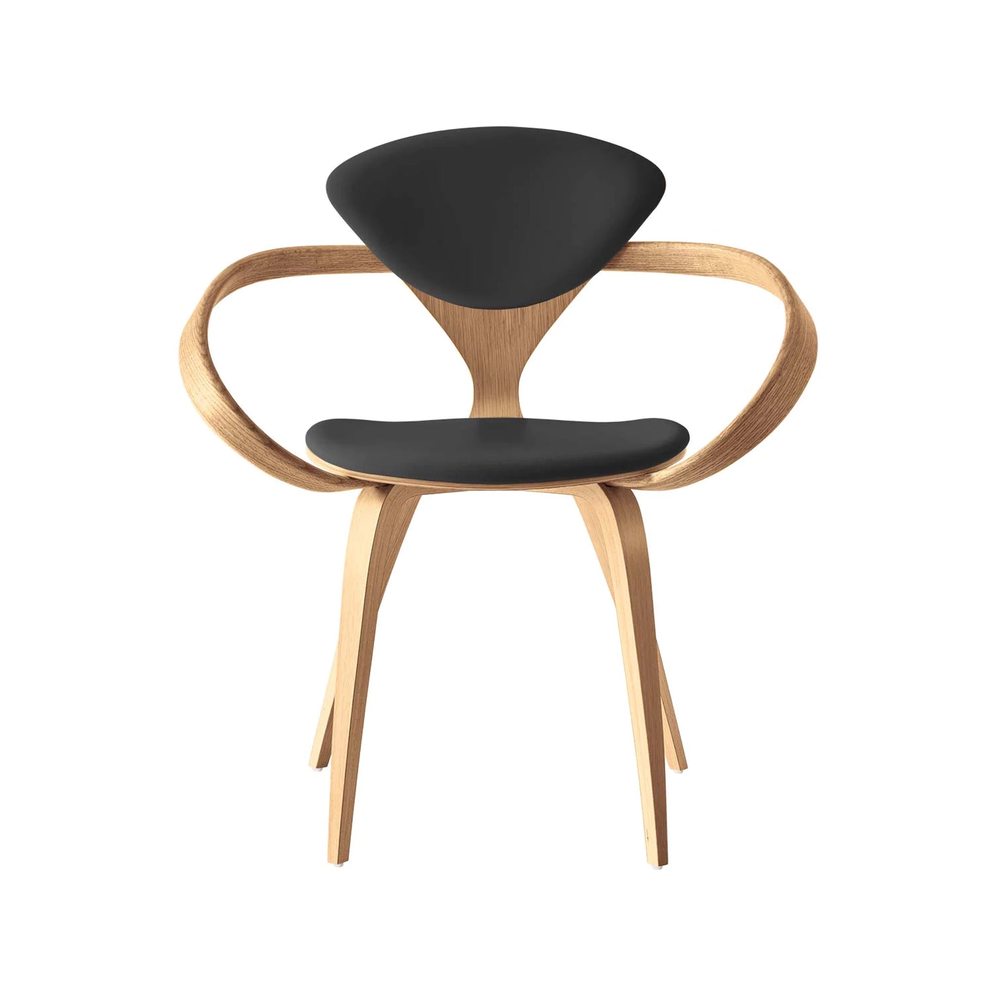 Cherner Armchair with Seat and Back Pads