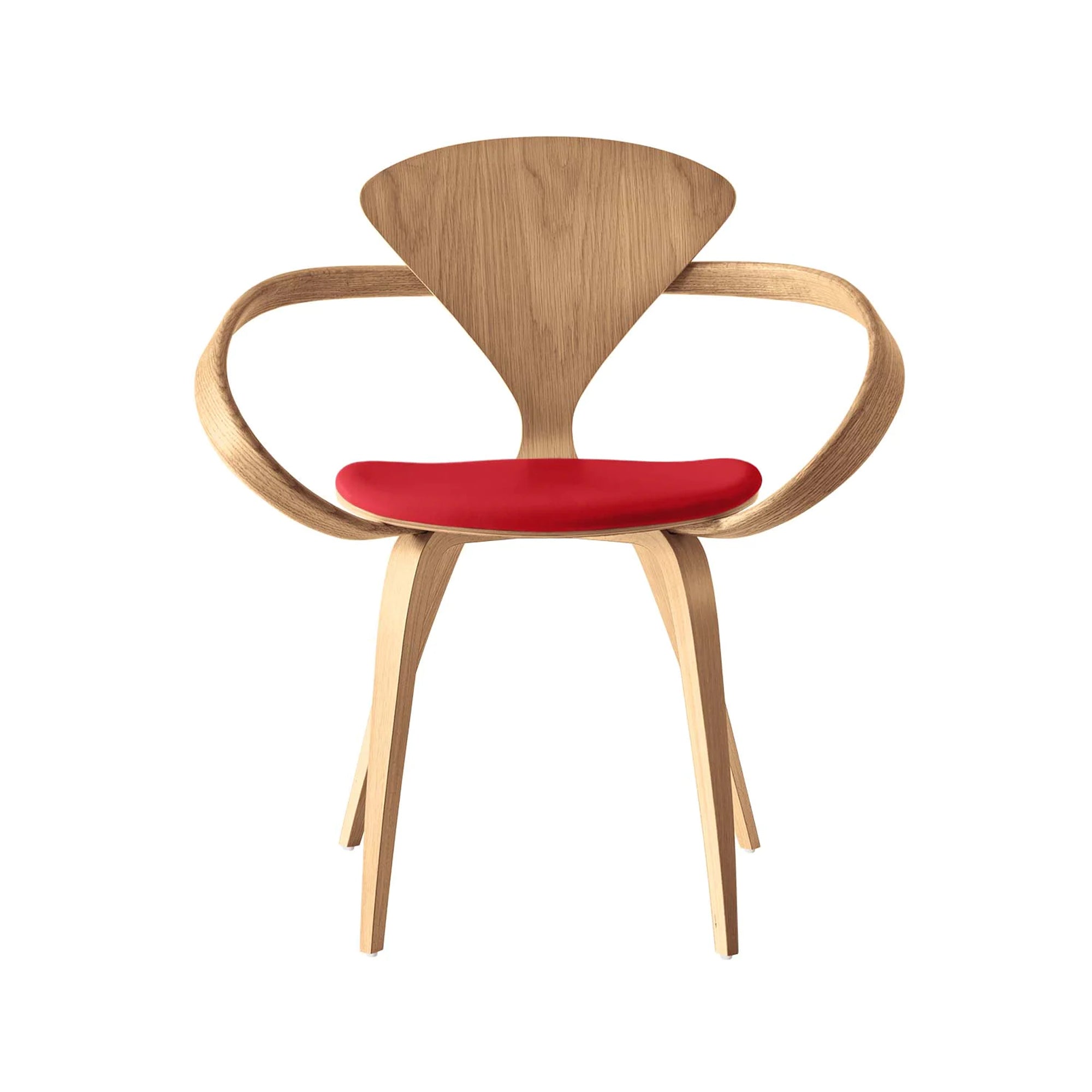 Cherner Armchair with Seat Pad