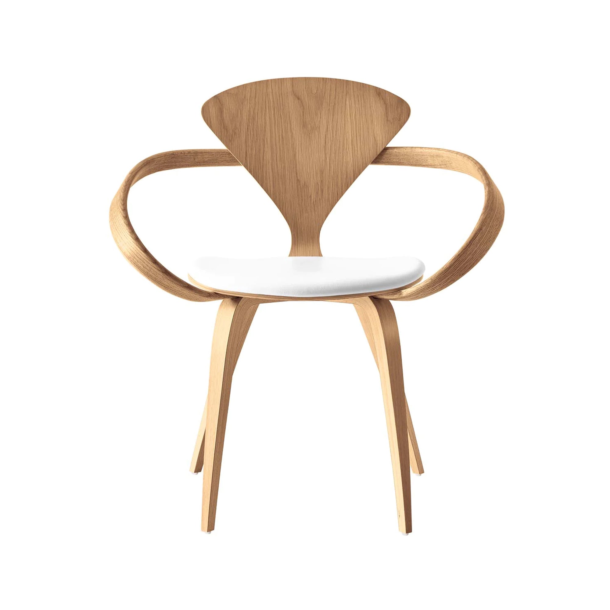Cherner Armchair with Seat Pad