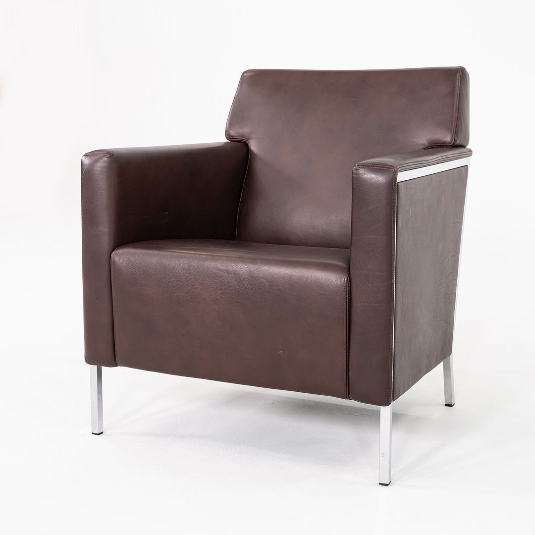 Steel Lounge Small Armchair