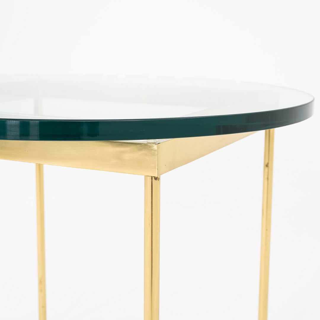 Bronze and Glass Side Table