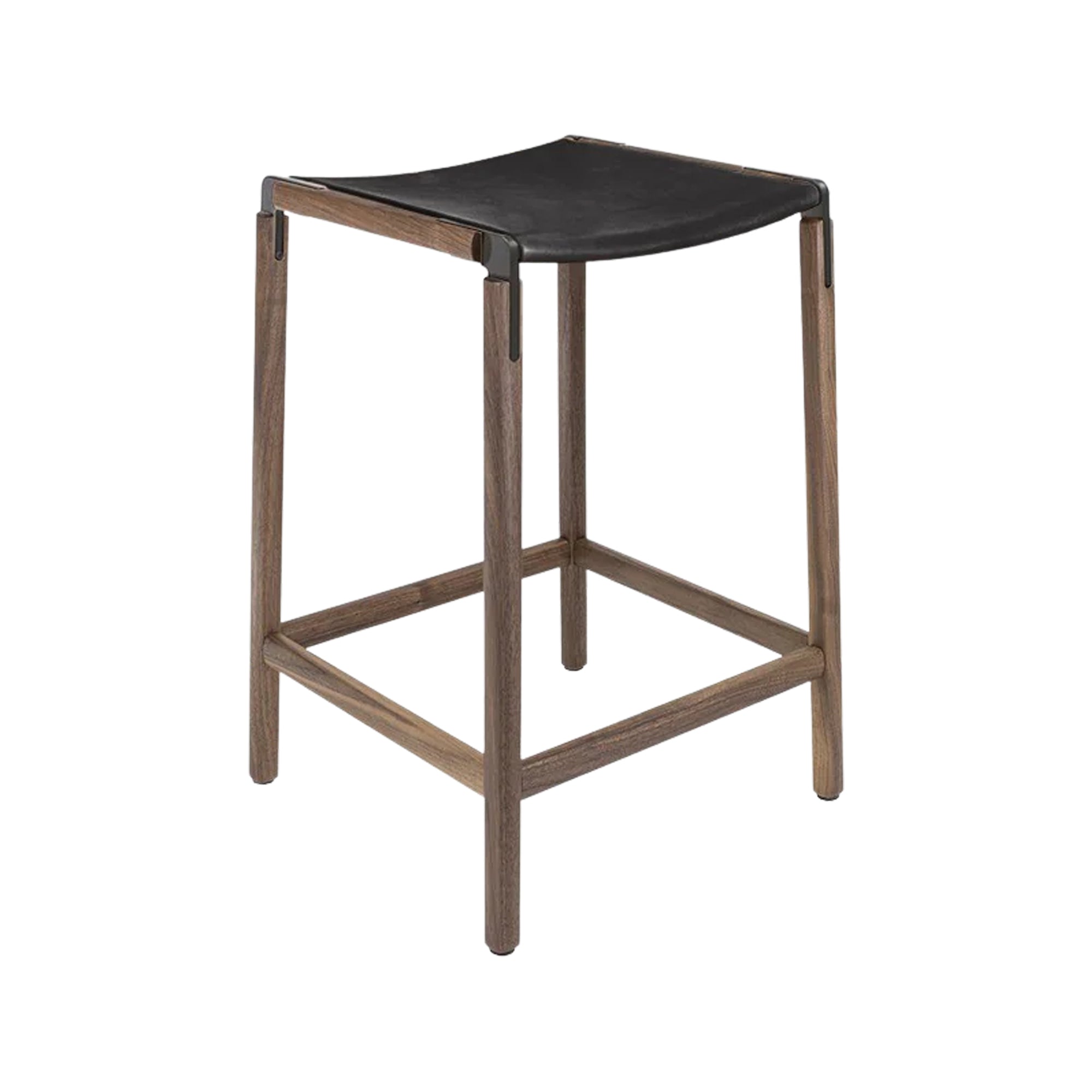 Counter Stool — DeHaro — Leather Seat