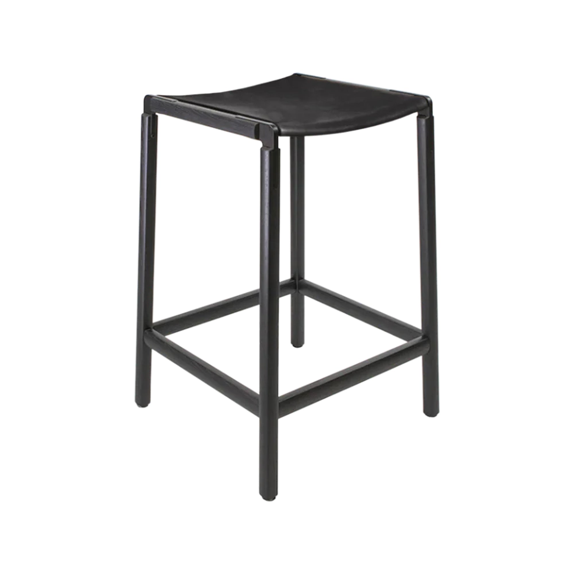 Counter Stool — DeHaro — Leather Seat