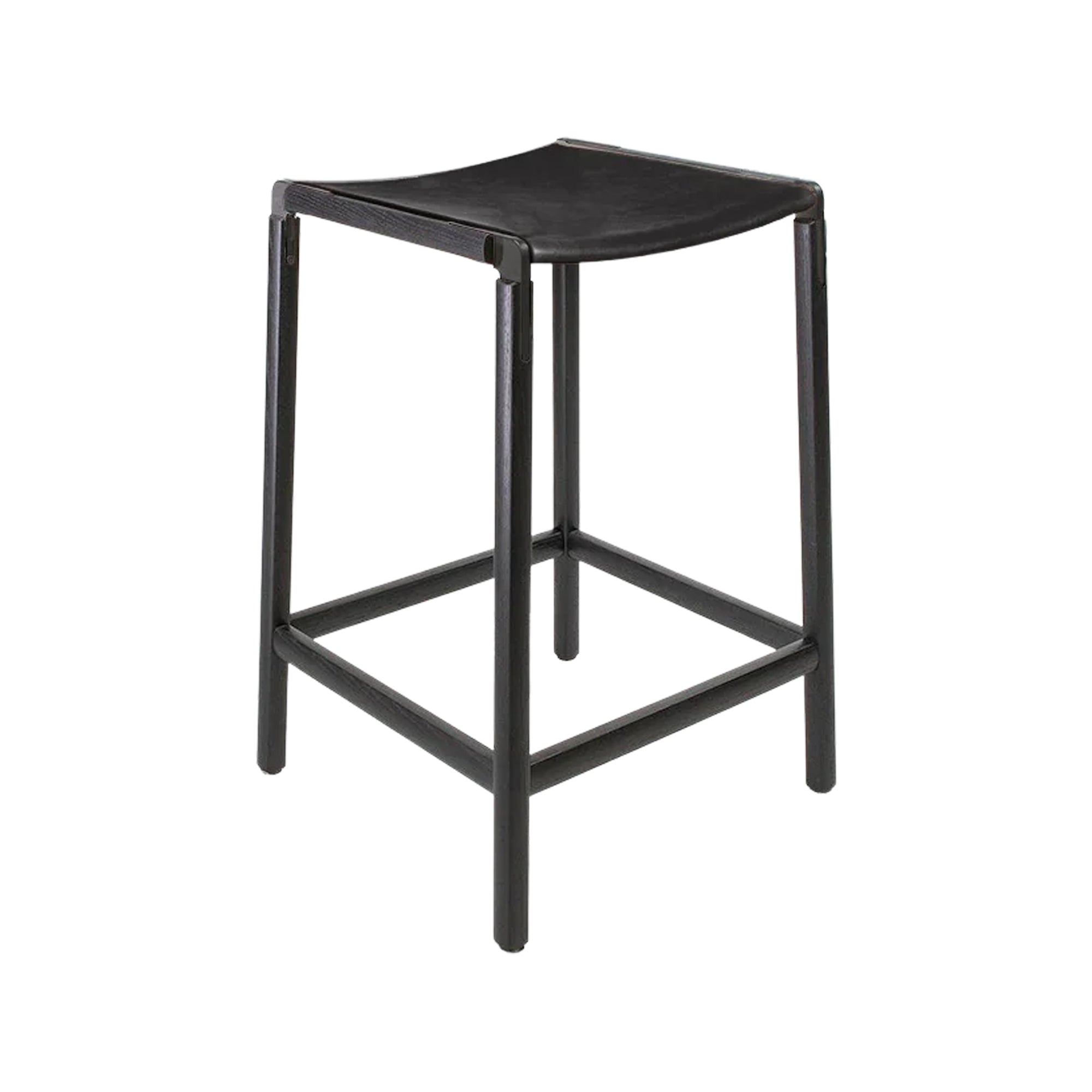 Counter Stool — DeHaro — Leather Seat