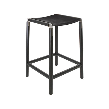 Counter Stool — DeHaro — Leather Seat
