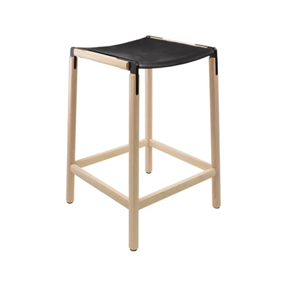 Counter Stool — DeHaro — Leather Seat