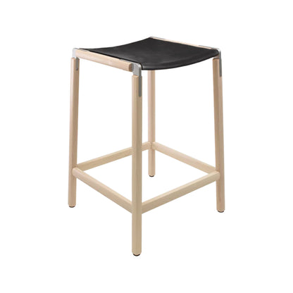 Counter Stool — DeHaro — Leather Seat